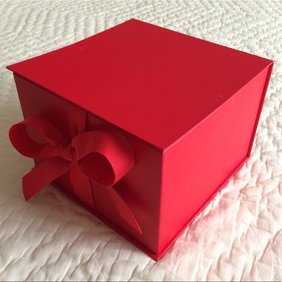 Hallmark Red Storage Gift Box with Ribbon - Picture 2 of 15